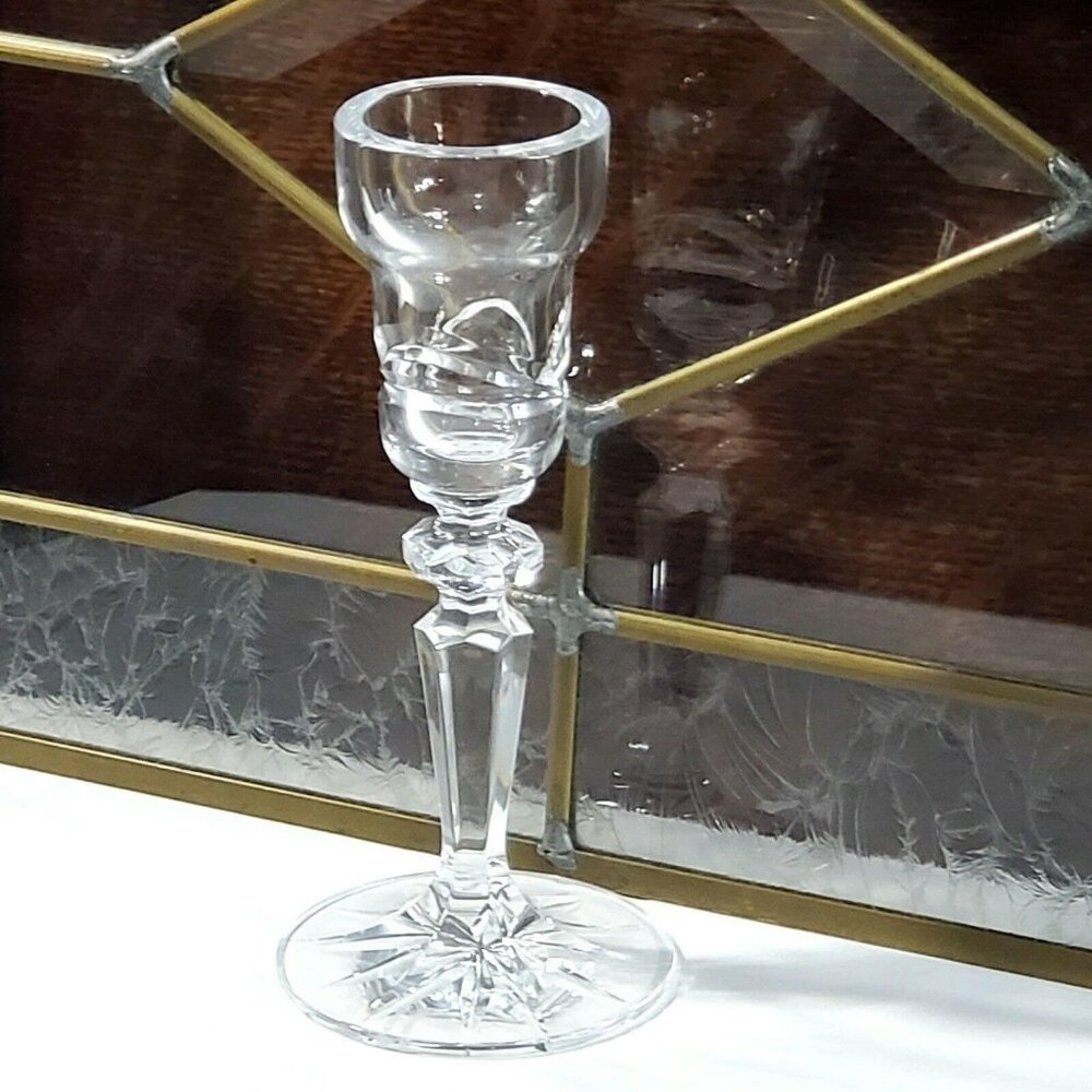 Waterford Marquis Calais Taper Candleholder 6" discontinued 1990s